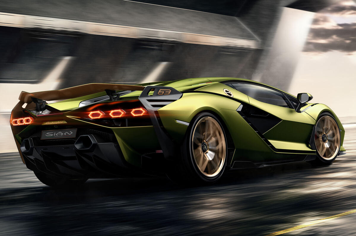 Lamborghini Sian FKP 37 808bhp hybrid honours late VW boss